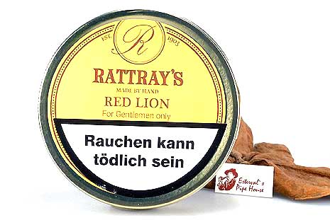 Rattrays Red Lion Pfeifentabak 50g Dose Rattrays Red Lion Pfeifentabak 50g Dose